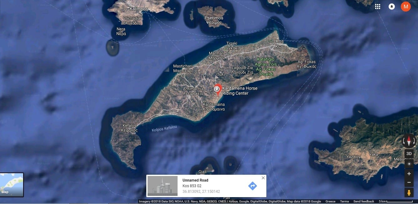 kardamena-horse-riding-center-map-location-image