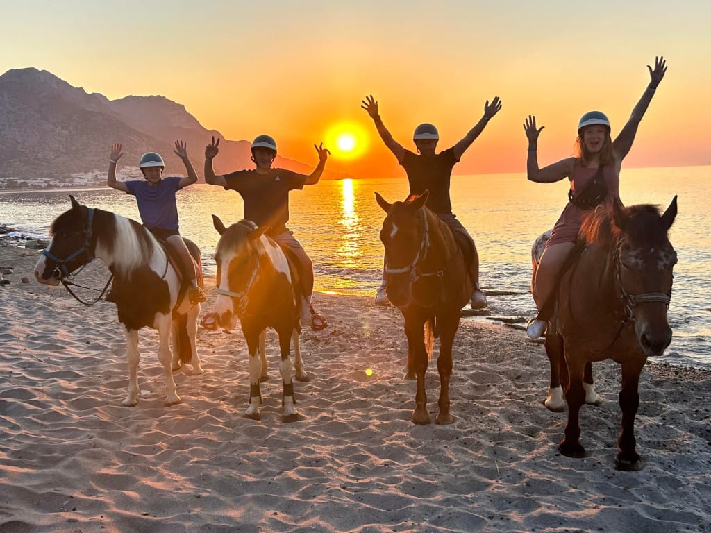kardamenahorseriding sunrise beach ride image 10