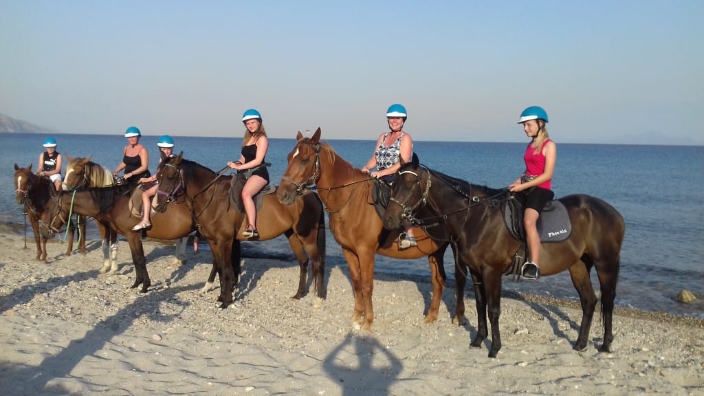 kardamenakoshorseriding beach ride image 4