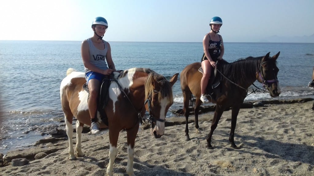 kardamenakoshorseriding beach ride image 6