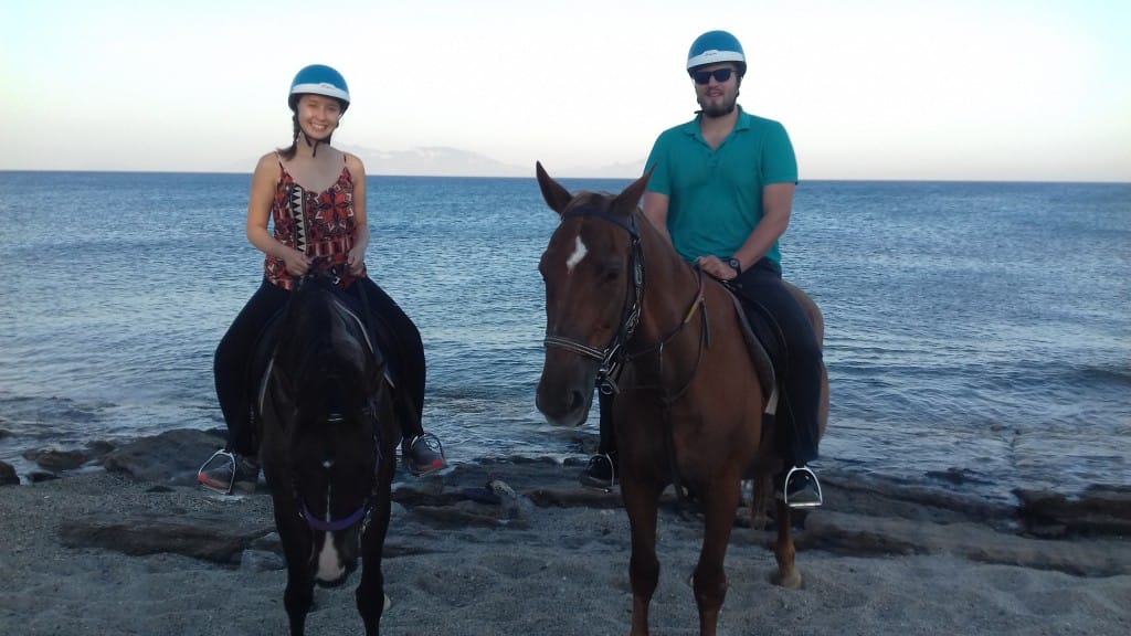 kardamenakoshorseriding beach ride image 7